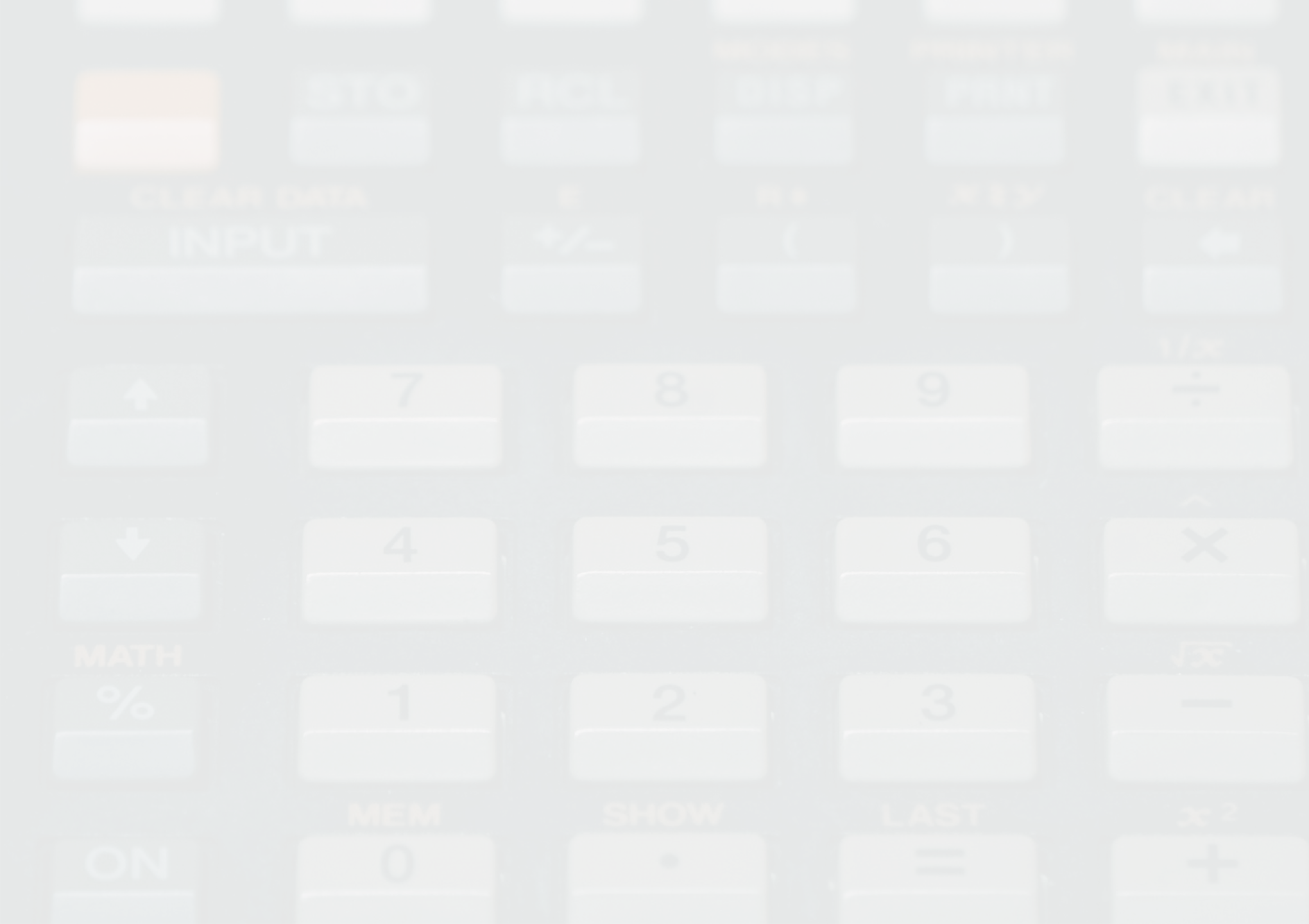 Willey Accounting Hero | Calculator Keys